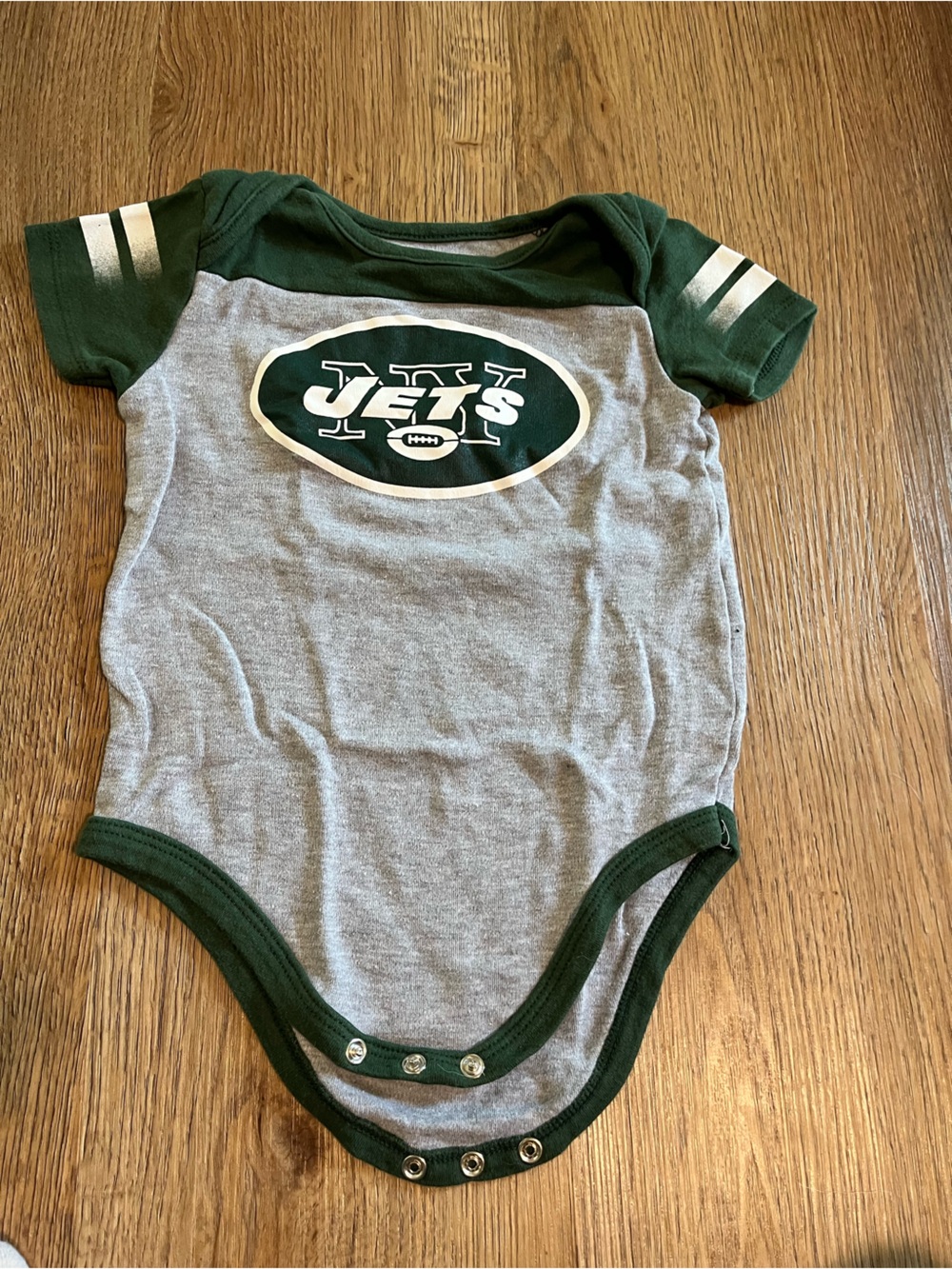 NFL NY Jets Onsie, 24 month, Gray Green